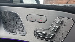 What is the purpose of Mercedes L button on driver side next to heated seats button