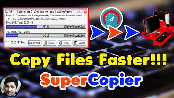 Copy super fast with SuperCopier ǀ Upto 50 MBPS transfer speed