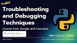 Troubleshooting and Debugging Techniques | Course Trailer | 2021
