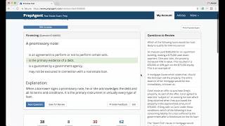 Today we are going over finance questions that appear on the real
estate exam for all 50 states. pass your with content, community, and
supp...