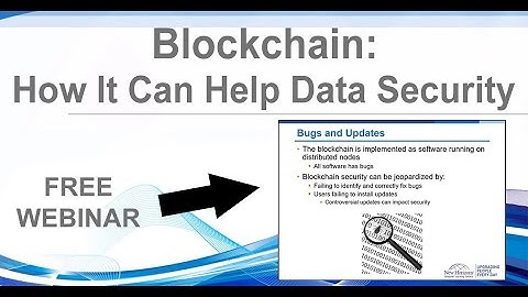 Blockchain: How It Can Help Data Security