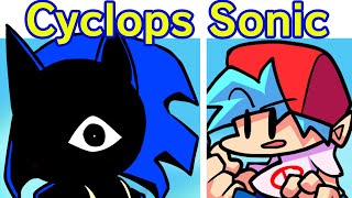 Friday Night Funkin' Speed.GIF - VS Cyclops DEMO | Control Song (Sonic, Tails & Knuckles) (FNF Mod) screenshot 5