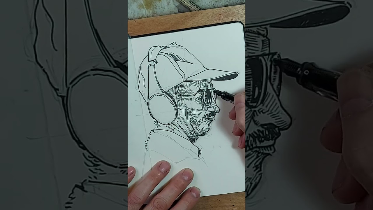 Come Draw With Me- Inspired by Franklin Booth