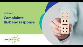 Complaints: Risk and response