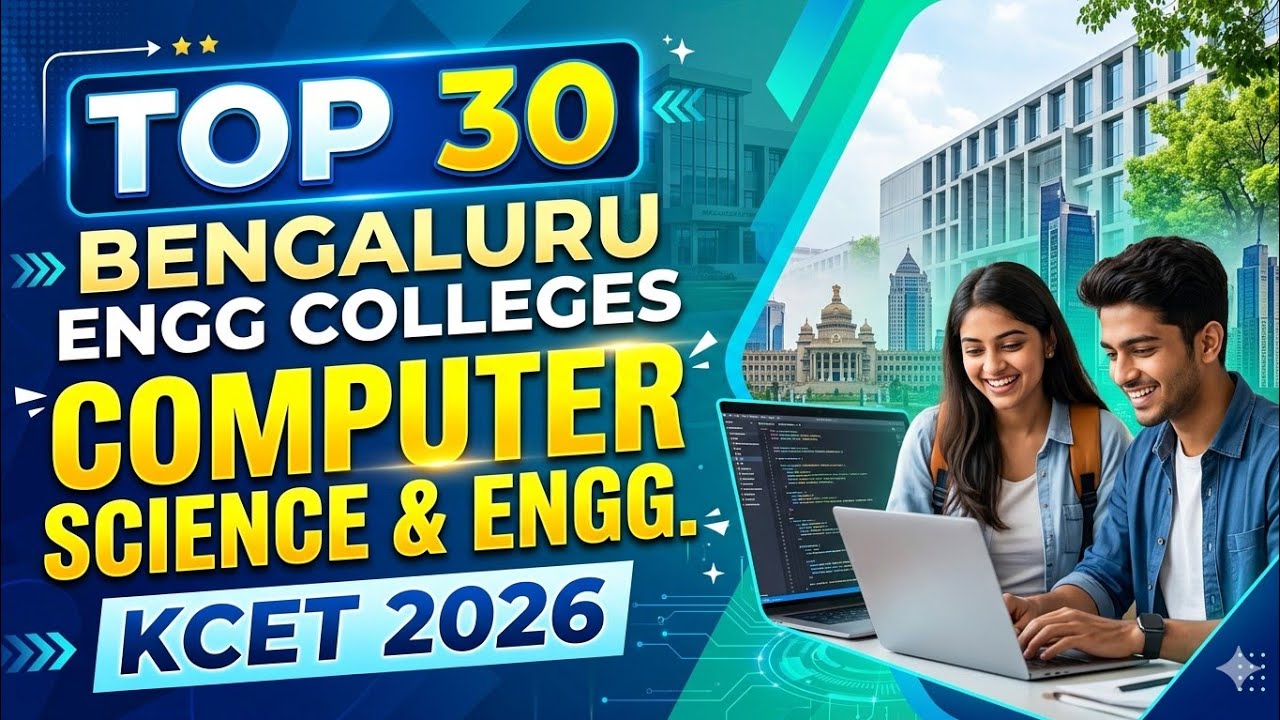 KCET 2026: TOP 30 ENGG COLLEGES of BENGALURU |  CSE | @kss-chintamani #kcet2026 #kea #kcet #cse 