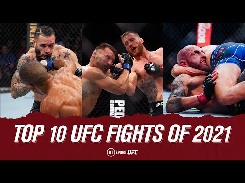 Top 10 Ufc Fights Of 2021 | Crazy Comebacks, Massive Knockouts, Epic Wars!