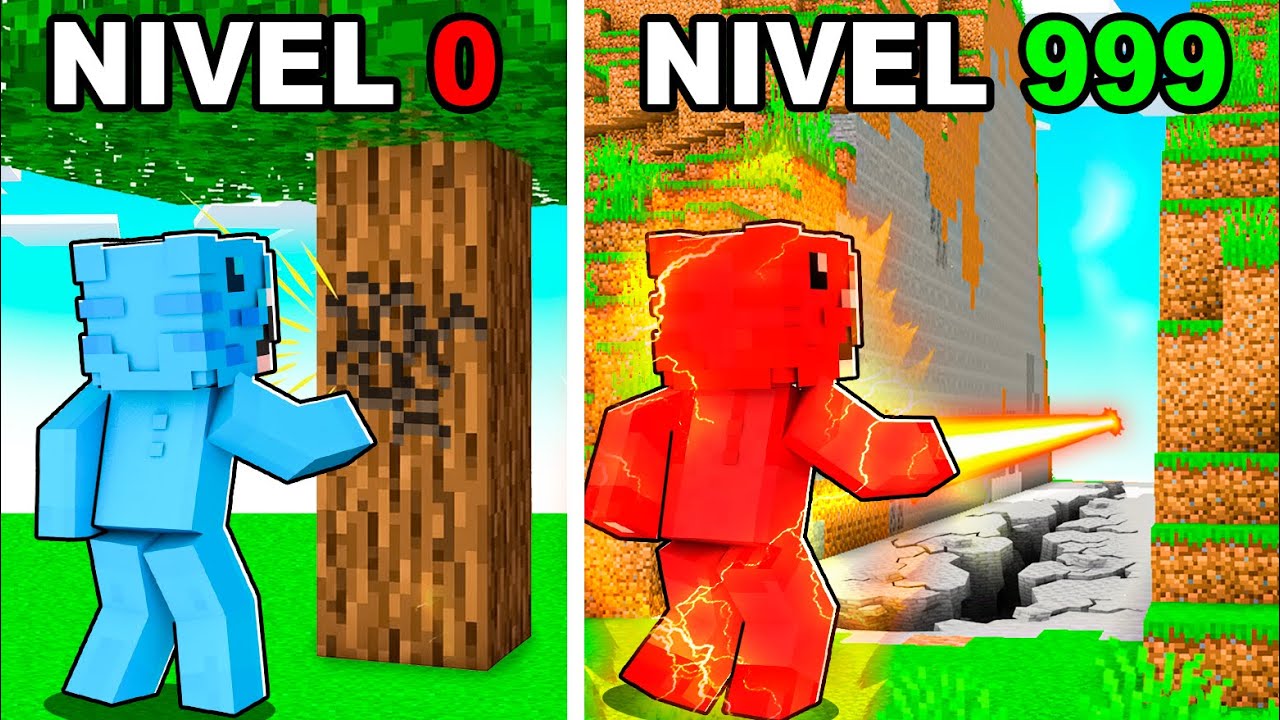 Conseguí SUPER GOLPES en Minecraft!