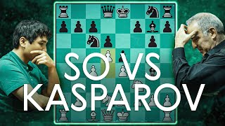 Ultimate Blitz Challenge: Wesley So vs. Garry Kasparov [Wesley's Immortal!?]