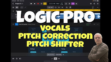 Apple Logic Pro for iPad - Tutorial 37: Vocal Pitch Correction and Pitch Shifter