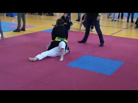 Mirela Izberovic - win in final fight at BJJ Junior 2017 @zaco1975