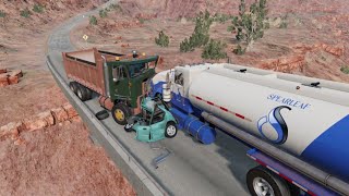 Truck and Car Crashes #06 [BeamNG.Drive]