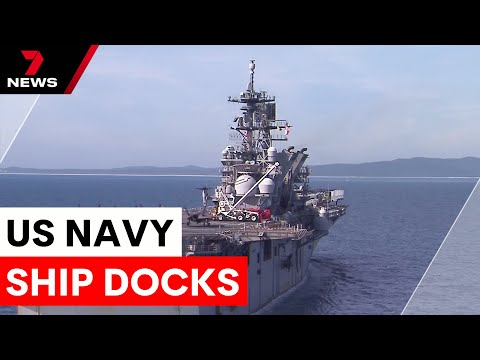 U.S. navy ship