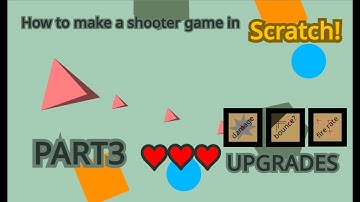 How to make a shooter game in scratch part 3