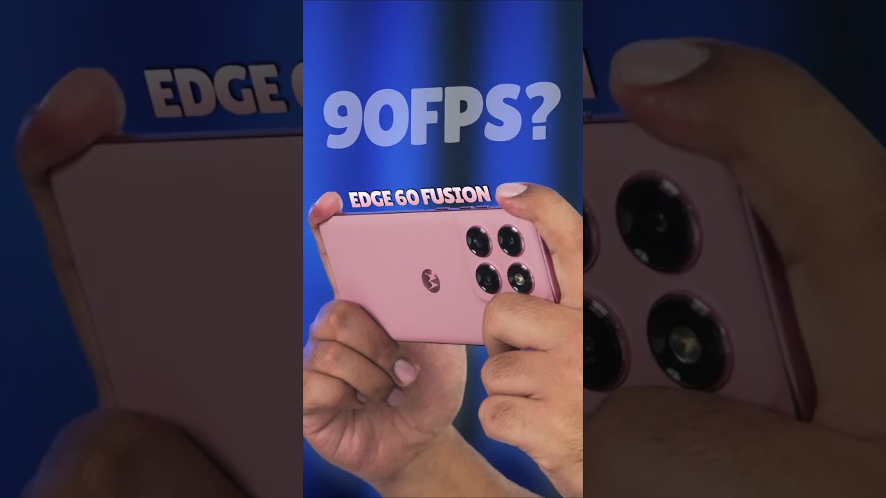 Motorola Edge 60 Fusion 5G 🔥 Gaming Test 
