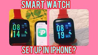 SMART WATCH BRACELET SET UP ON IPHONE/FIT PRO APPS TUTORIAL GUIDE