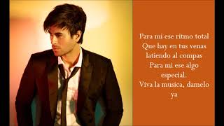 Ritmo Total - Enrique Iglesias - Lyrics