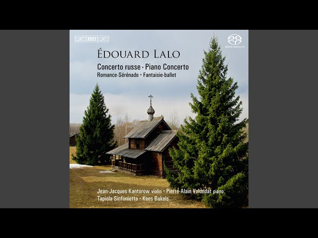 Lalo - Guitare pour violon et orchestre (orch. Lalo / Pierné) : Woo Hyung Kim / Philh Royal Liège / J-J.Kantorow