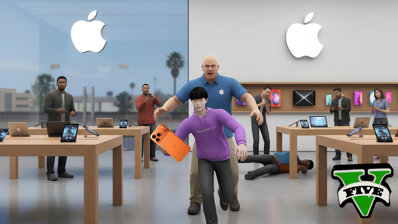 ကျွန်တော် iPhone 17 Pro Max ကို အလကားရခဲ့တယ် | I got iPhone 17 Pro Max in GTA V