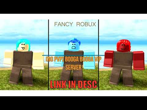 roblox booga booga vip server link