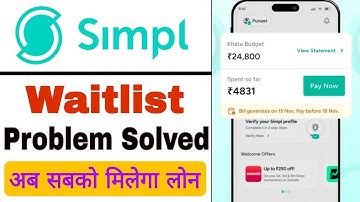 Simpl pay later rejected applications how to approve | simpl pay later waitlist remove | simpl pay