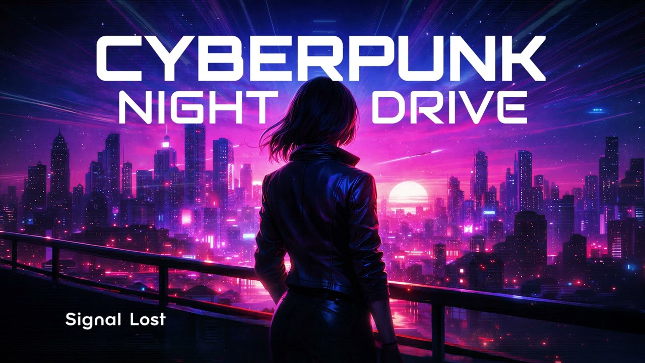 NEON AFTERIMAGES — Full Synthwave Album  Cyberpunk Night Drive Music 2026