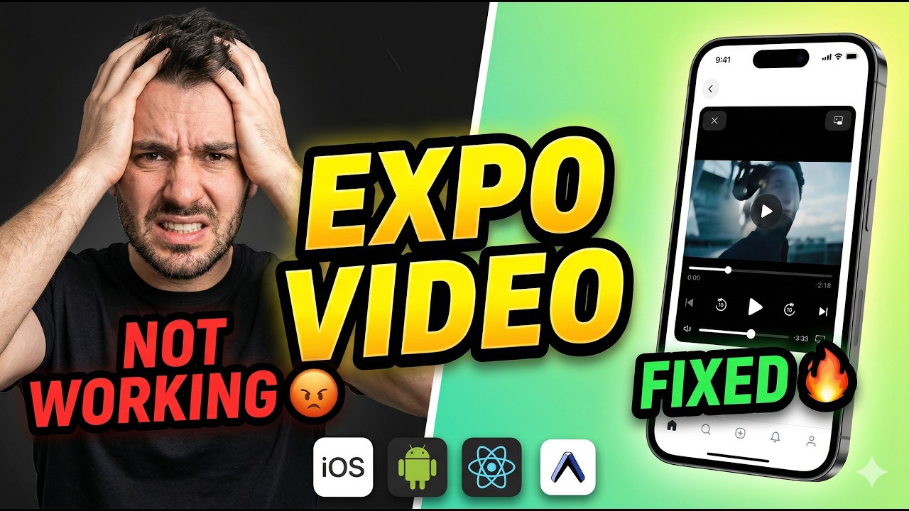 React Native Expo Video Tutorial (2026) — Play, Pause & Loop Explained ...