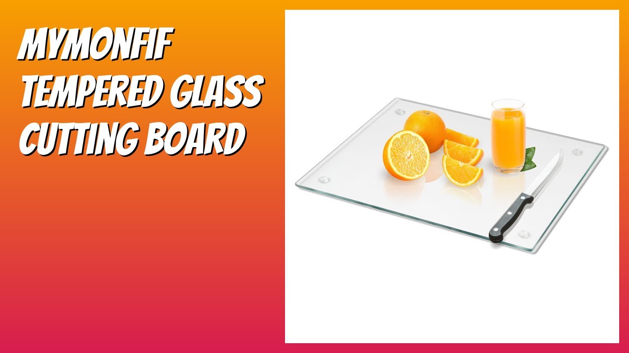 REVIEW (2026): Mymonfif Tempered Glass Cutting Board. Features