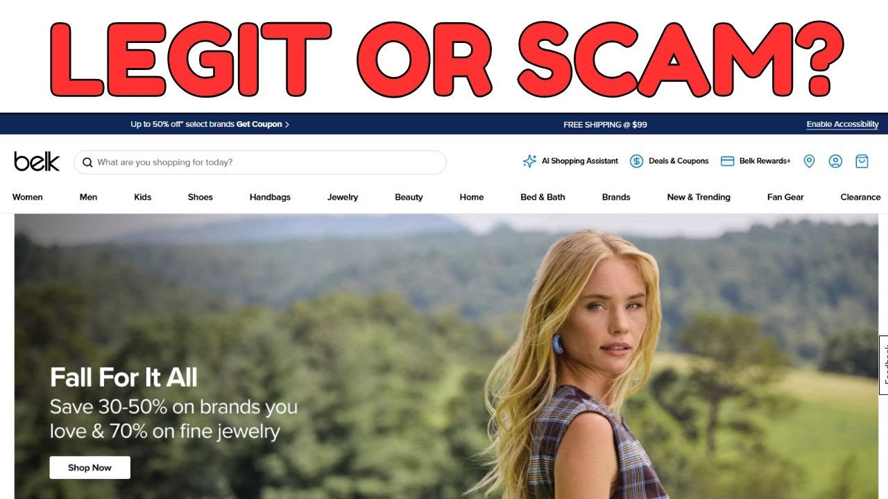 Belk.com Reviews - Is Belk Legit or a Scam?
