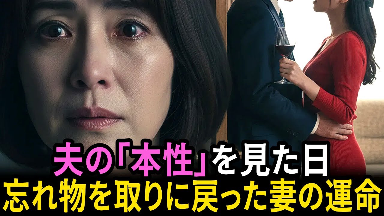 夫に温泉旅行を勧められた日。忘れ物を取りに戻った私は「真実」を見ました｜#奇跡の人生ドラマ｜オーディオブック｜