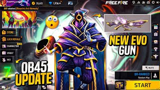 নতুন OB45 আপডেট🤩আসছে(OLD PEAK)|| OB45 UPDATE ALL NEW UPCOMING ITEM AND CHANGES || UPCOMING UPDATE