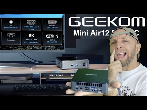 Test du GEEKOM Mini Air 12: Mini-PC de Pointe à Moins de 300