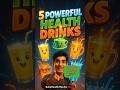 Drink These 5 Daily &amp; See the Magic! 🔥 | Health Secrets Revealed #shortvideo #WeightLoss