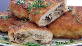 Куриные зразы с грибами. Их будут просить ещё и ещё. Куриные зразы с грибами. Их будут просить ещё и ещё.