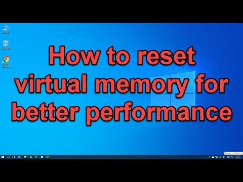 Video: How To Clear Virtual Memory