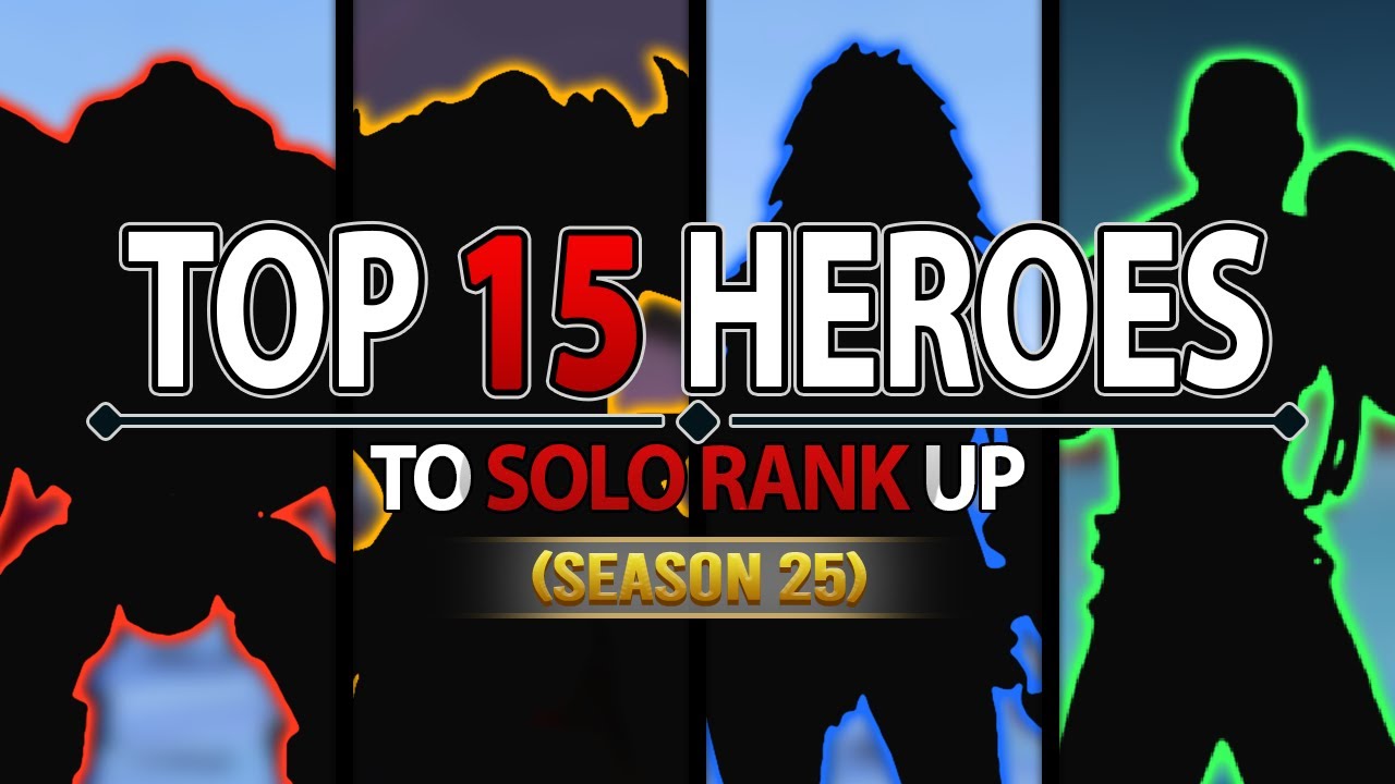 ⁣Top Best 15 Heroes For Solo Ranking (S25) | Mobile Legends