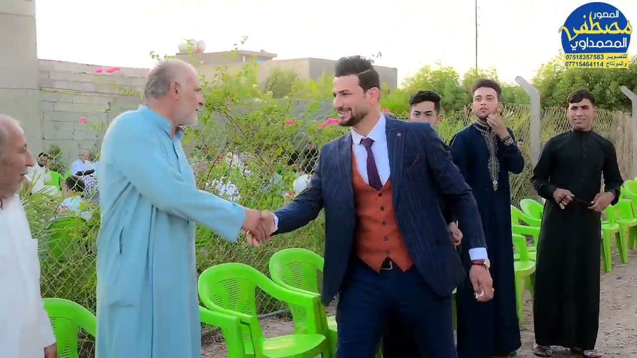 حفل زفاف سجاد حسن مانع العكيلي التصوير مصطفى المحمداوي الحجز 07715464114