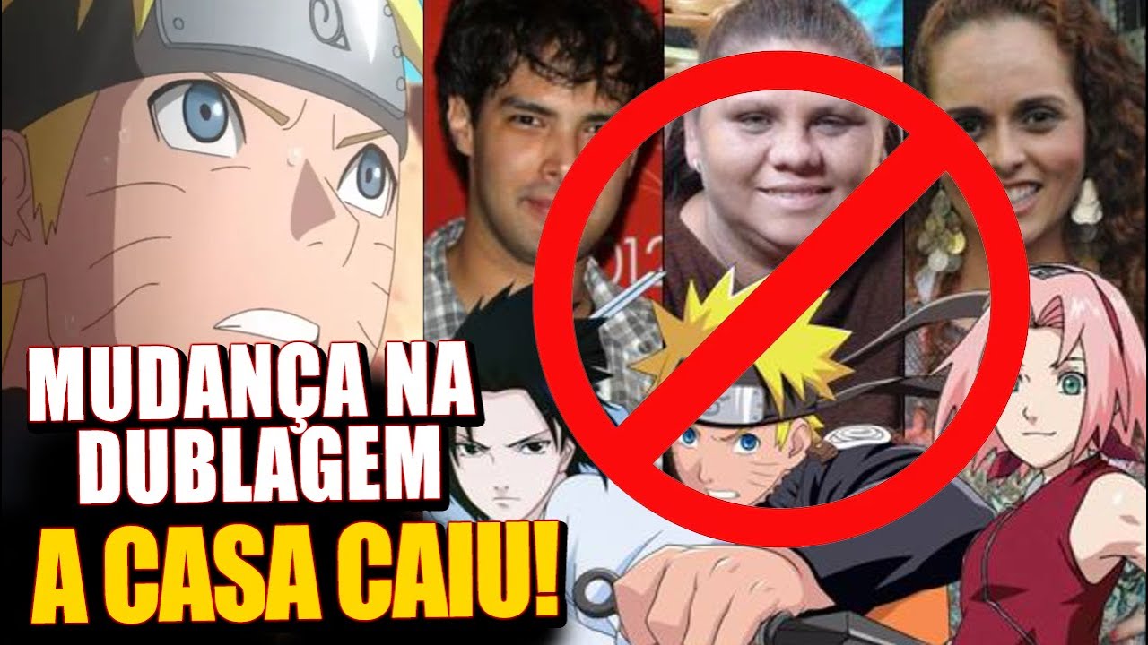 Você conhece os dubladores de Naruto?