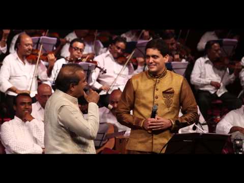 Suresh Wadkarji & Dr Rahul Joshi singing " Huzur Is Kadar bhi na " at NCPA, 1st March.