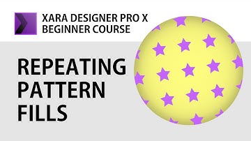How to create repeating patterns in Xara Designer Pro X | Xara Tutorial