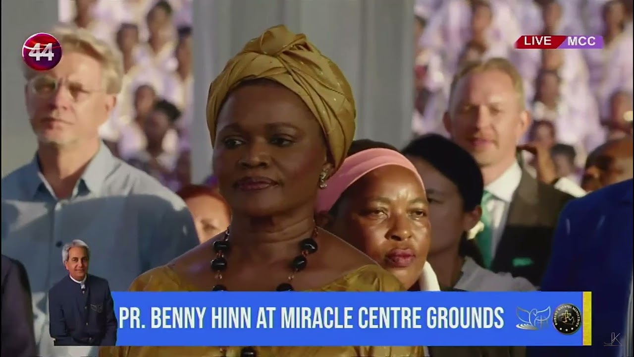 THE QUEEN OF BUGANDA ATTENDS BENNY HINN CRUSADE