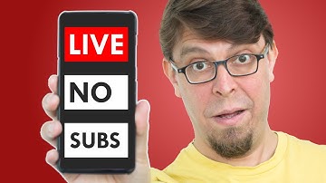 Live stream from your PHONE without 1000 subscribers - for FREE