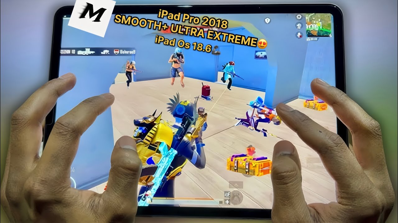 iPad Pro 2018 Smooth+ Ultra Extreme GAMEPLAY // İPad os 18.6 version // PUBG MOBİLE