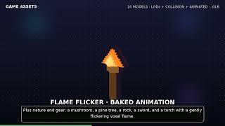 Voxel Starter Pack — 10 Game-Ready Voxel 3D Models (LODs + Collision)FREE!