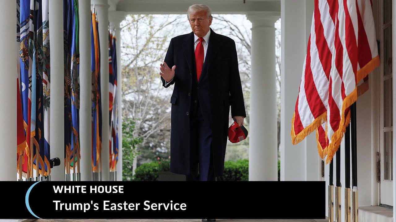 Donald Trump Hosts Easter Dinner & Prayer at White House | USA