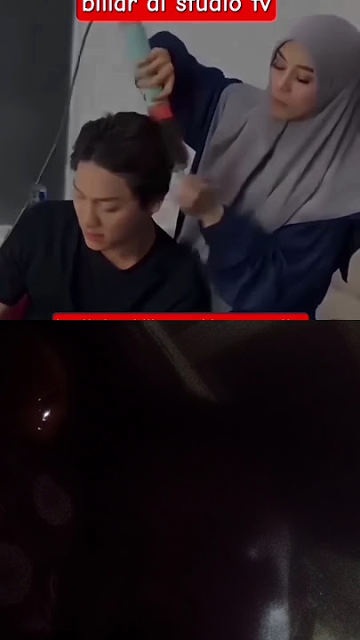 MOMEN LESTY KEJORA JADI ASISTEN MAKE-UP NYA RIZKY BILLAR DI STUDIO TV #shortvideo #shorts