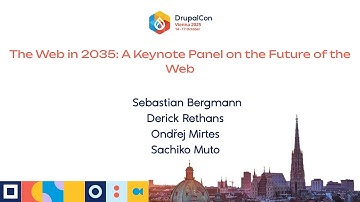 KEYNOTE: The Web in 2035: A Keynote Panel on the Future of the Web