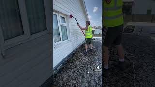 Quick Cladding Clean… #grime #cladding #clean #essex #dagenham #contract