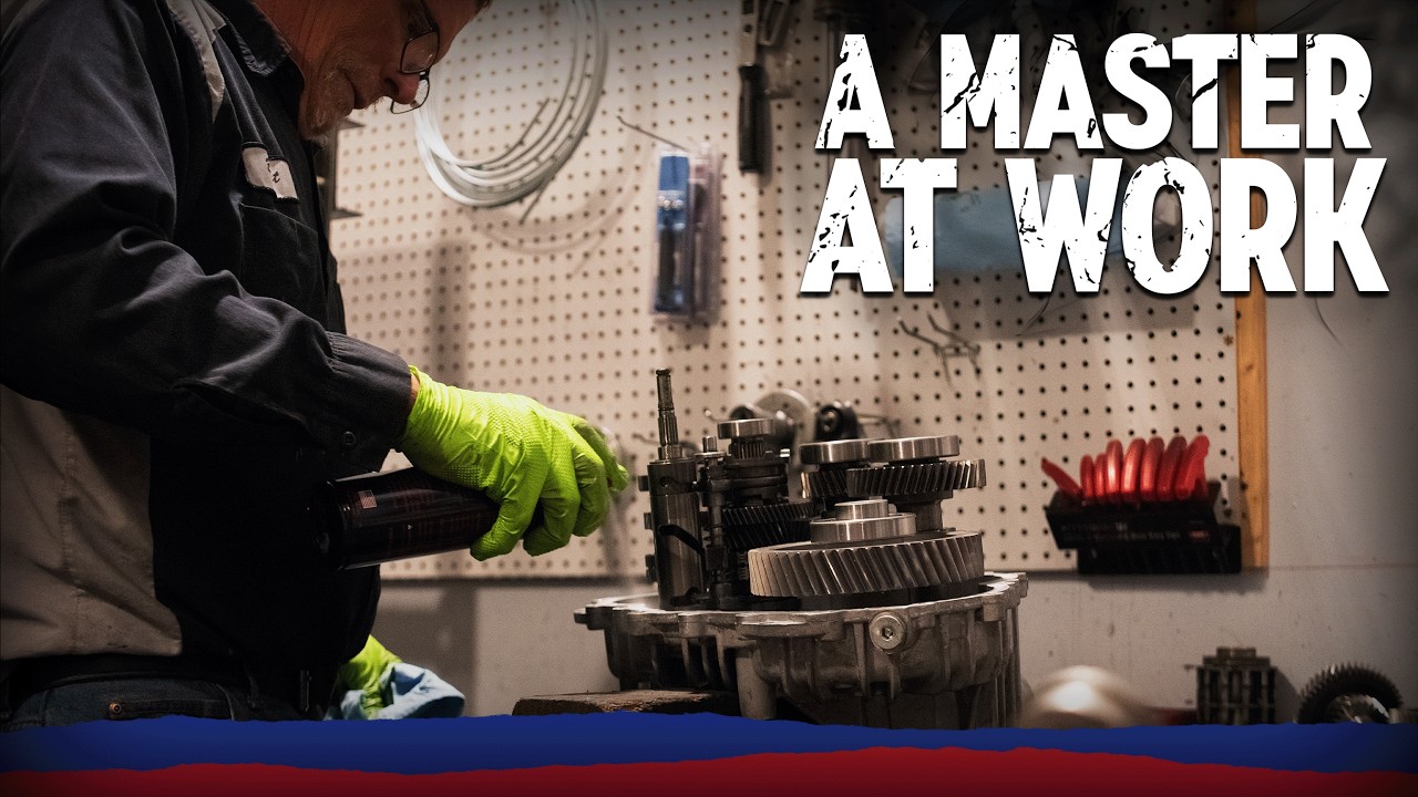 Watching Brent Work: A Can Am Transmission