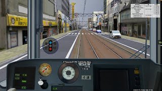 BVE5　京阪京津線　京阪800系　御陵⇒浜大津　地下鉄から山岳列車、そして路面電車へ！！