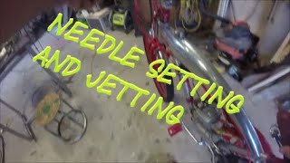 Motorized bike Needle setting and jetting